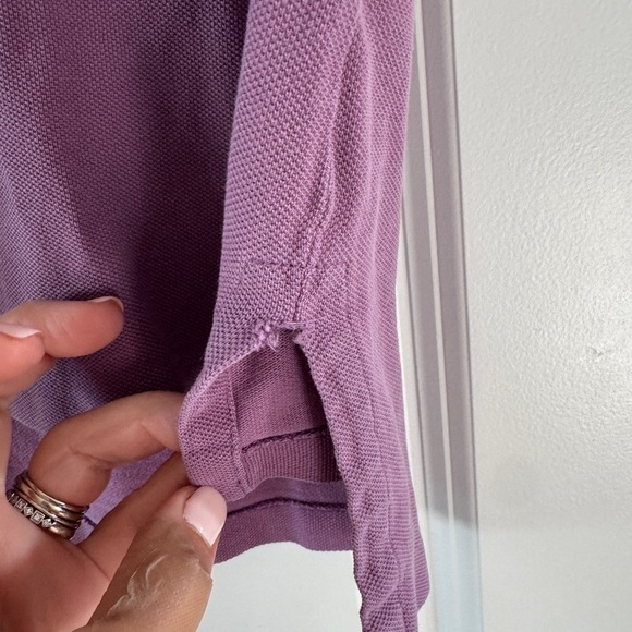 Polo Ralph Lauren Purple Polo Shirt - Size Large Great Condition with Minor Wear - Picture 5 of 6